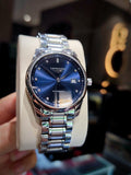 Longines Master Collection Automatic 40mm Blue Dial Silver Steel Strap Watch untuk Pria - L2.793.4.97.6