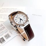 Longines Equestrian Silver Dial Watch Wanita - L6.136.4.73.2