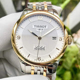 Tissot Ballade Powermatic 80 Chronometer Silver Dial Two Tone Steel Strap Watch For Men - T108.408.22.037.00