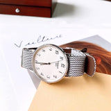 Tissot T Classic Everytime Medium White Dial Two Tone NATO Strap Watch for Women - T109.410.18.032.00