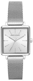 Armani Exchange Lola Quartz Silver Dial Silver Mesh Strap Watch For Women - AX5800