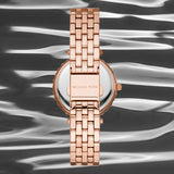 Michael Kors Darci Quartz Rose Gold Dial Rose Gold Steel Strap Watch For Women - MK4514