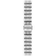 Tissot T Classic Carson Automatic White Dial Silver Steel Strap Watch For Women - T085.207.11.011.00