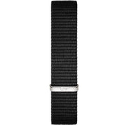 Daniel Wellington Classic Petite Cornwall White Dial Black Nylon Strap Watch For Women - DW00100252