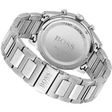 Hugo Boss Pioneer Blue Dial Silver Steel Strap Watch for Men - 1513867