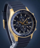 Maserati SFIDA Chronograph Blue Dial Blue Rubber Strap Watch For Men - R8871640004