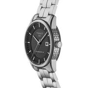 Tissot Luxury Powermatic 80 Black Dial Silver Steel Strap Watch for Men - T086.407.11.201.02