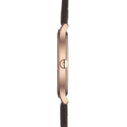 Tissot T Classic Tradition Silver Dial Brown Leather Strap Watch For Men - T063.610.36.038.00