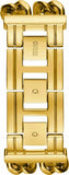 Guess Mod G Gold Dial Gold Steel Strap Watch for Women - GW0294L2