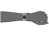 Michael Kors Runway Mercer Quartz Black Dial Two Tone Steel Strap Watch For Women - MK6672