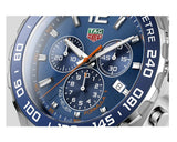 Tag Heuer Formula 1 Jam Tangan Tali Karet Hitam Dial Biru untuk Pria - CAZ1014.FT8024