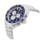 Tag Heuer Formula 1 Jam Tangan Tali Baja Perak Dial Biru untuk Pria - CAZ1018BA0842
