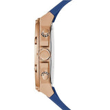 Guess Third Gear Analog Blue Dial Blue Rubber Strap Watch for Men - GW0334G3