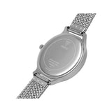 Guess Soiree Diamonds Silver Dial Silver Mesh Bracelet Watch for Women - GW0402L1