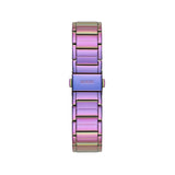 Guess Fusion Chronograph Purple Dial Purple Steel Strap Watch for Women - GW0552L4