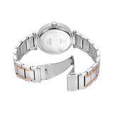 Guess Park Ave Silver Dial Two Tone Steel Strap Watch for Women - W0636L1