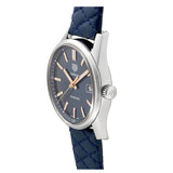 Jam Tangan Tag Heuer Carrera Quartz dengan Dial Biru dan Tali Kulit Anak Sapi Biru untuk Wanita - WAR1112.FC6391