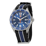 Tag Heuer Formula 1 Quartz Blue Dial Two Tone NATO Strap Watch for Men - CAZ1019.FT8027