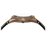 Jam Tangan Pria Tag Heuer Autavia Calibre 5 Automatic Olive Green Dial Green Leather Strap - WBE5190.FC8268