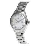 Tag Heuer Formula 1 Diamonds Mother Of Pearl White Dial Silver Steel Strap Watch for Women - WBJ1419.BA0664