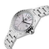 Tag Heuer Formula 1 Diamonds Mother of Pearl White Dial Silver Steel Strap Watch for Women - WBJ141A.BA0664