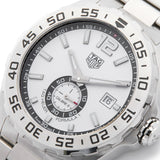 Tag Heuer Formula 1 Automatic 43mm White Dial Silver Steel Strap Watch for Men - WAZ2013.BA0842