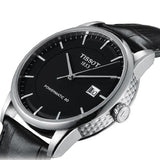 Tissot T Classic Luxury Black Dial Black Leather Strap Watch For Men - T086.407.16.051.00