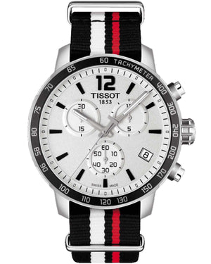 Tissot T Sport Quickster Chronograph NATO Watch For Men - T095.417.17.037.01