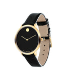 Movado 70th Anniversary Special Edition Black Dial 35mm Watch For Women - 0607137