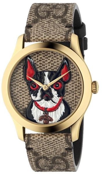 Gucci watch dog new arrivals