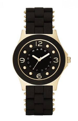 Marc Jacobs Pelly Black Dial Black Stainless Steel Strap Watch for Women - MBM2540