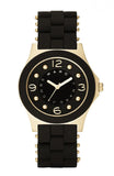 Marc Jacobs Pelly Black Dial Black Stainless Steel Strap Watch for Women - MBM2540