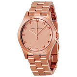 Marc Jacobs Henry Rose Gold Dial Rose Gold Stainless Steel Strap Watch for Women - MBM3212