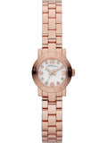 Marc Jacobs Amy White Dial Rose Gold Stainless Steel Watch for Women - MBM8613