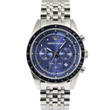 Emporio Armani Sportivo Chronograph Blue Stainless Steel Watch For Men - AR6072