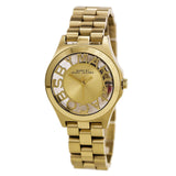 Marc Jacobs Henry Gold Dial Stainless Steel Strap Watch for Women - MBM3292