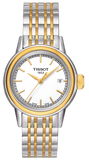 Tissot Carson Steel Lady White Dial Quartz Watch For Women - T085.210.22.011.00