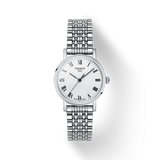 Tissot T Classic Everytime Small White Dial Silver Mesh Bracelet Watch For Women - T109.210.11.033.00