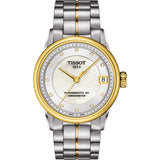 Tissot Luxury Powermatic 80 White Dial Silver Steel Strap Watch For Men - T086.408.22.036.00