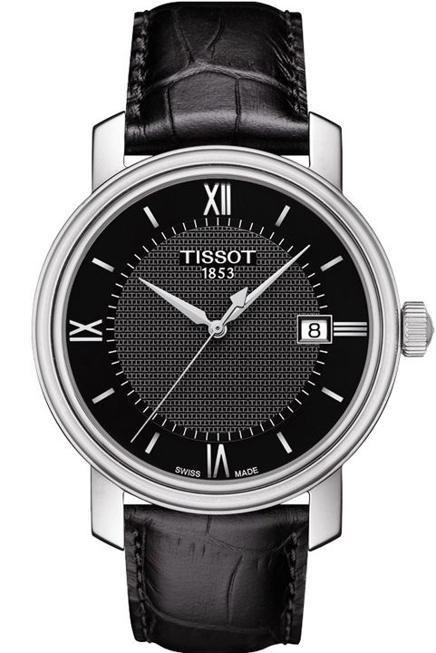 Tissot black outlet dial