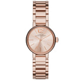 Marc Jacobs Peggy Rose Gold Dial Rose Gold Stainless Steel Strap Watch for Women - MBM3406