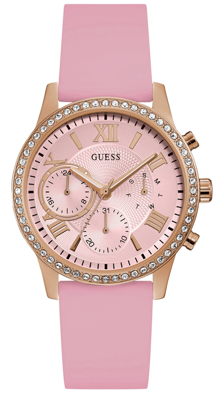 Guess 2025 pink watch