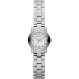 Marc Jacobs Amy Dinky White Dial Silver Stainless Steel Strap Watch for Women - MBM3225