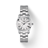 Tissot T Wave T Lady Mother of Pearl Dial Silver Steel Strap Watch For Women - T112.210.11.113.00