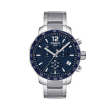 Tissot Quickster Chronograph Blue Dial Watch For Men - T095.417.11.047.00