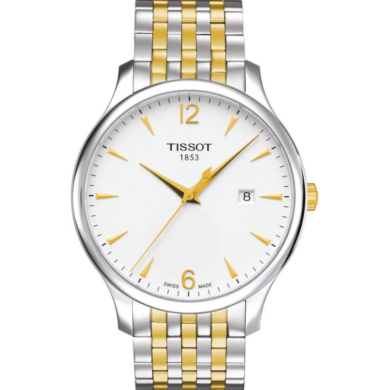 Tissot T Classic Tradition Silver Dial Watch For Men - T063.610.22.037.00