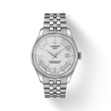 Tissot Ballade Powermatic 80 Cosc Price White Dial Silver Steel Strap Watch For Men - T108.408.11.037.00