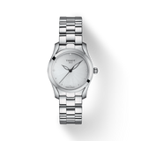 Tissot T Wave Diamonds White Dial Silver Steel Strap Watch For Women - T112.210.11.036.00