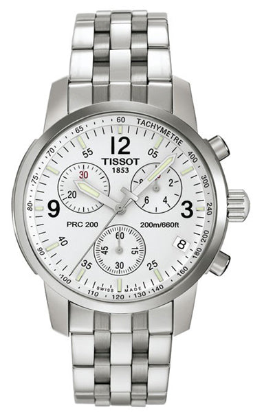 Tissot T Race PRC 200 Chronograph Steel Mens Watch T17.1.586.32 Tissot T Race PRC 200 Chronograph Steel Mens Watch T17.1.586.32