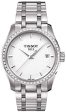 Tissot T Trend Couturier Lady White Dial Watch For Women - T035.210.61.011.00